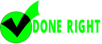 done right pest solutions transparent logo, done right pest control